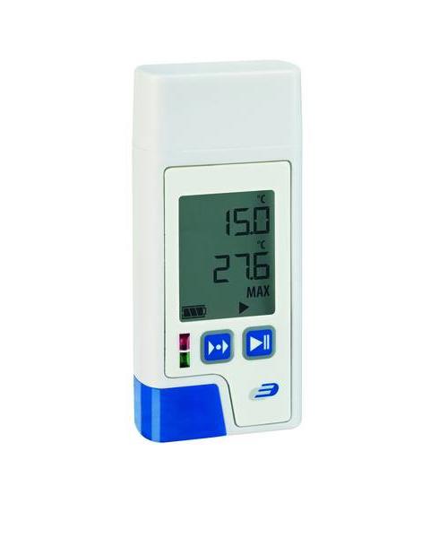 Temperatur-Datenlogger Messbereich: -40 + 70° C
