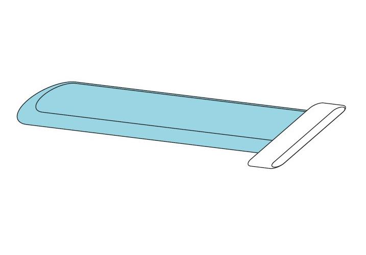 Barrier Stockinette kurz 22x75cm AP 22 ohne Klebestreifen