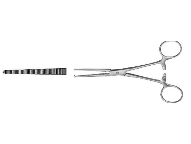 Arterienklemme Kocher 15,0cm gerieft